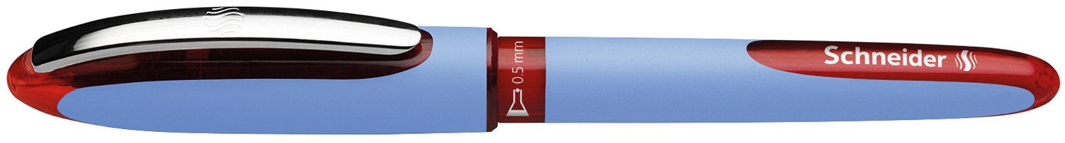 Rašiklis One Hybrid N, 0.5 mm, raudonas