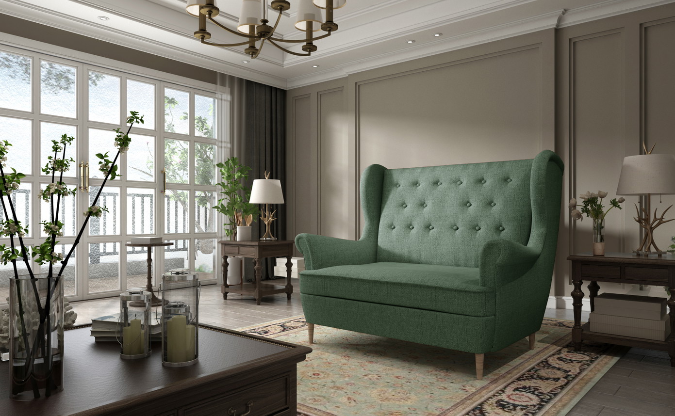 Sofa Aros, žalia