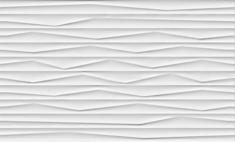 Keraminės sienų plytelės CORE BLANCO, matinės, 33,3 x 55 cm