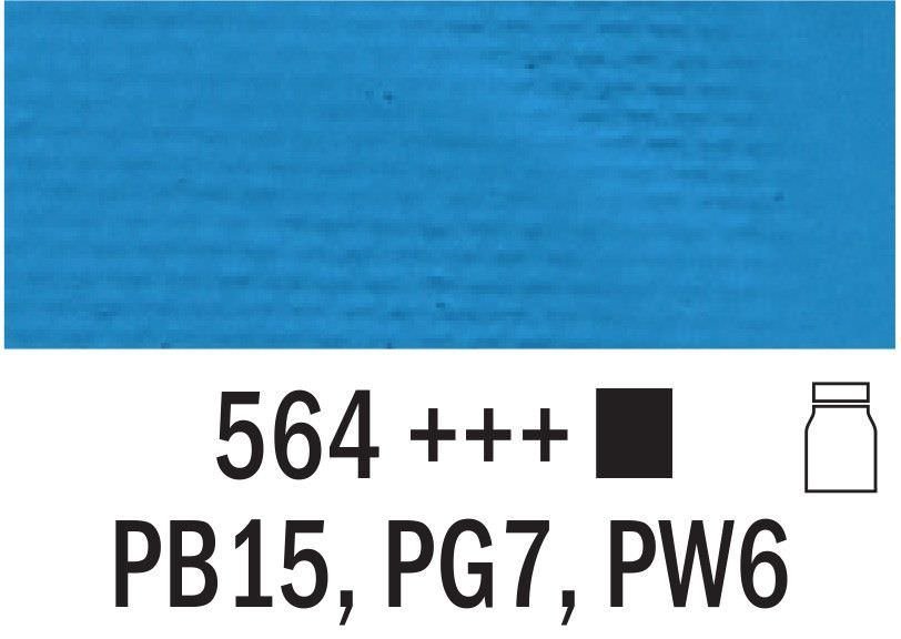 Akriliniai dažai AC, briliantinės mėlynos sp., 75 ml - 2