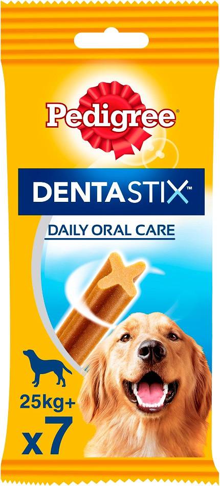Skanėstas šunims PEDIGREE Dentastix, dideliems šunims, 7 vnt, 270 g