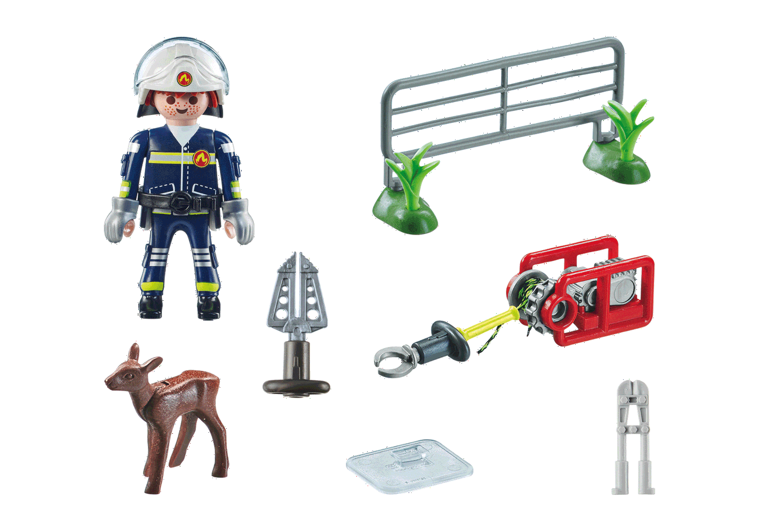 Ugniagesių misija: gyvūnų gelbėjimas PLAYMOBIL ACTION HEROES 71467 - 3