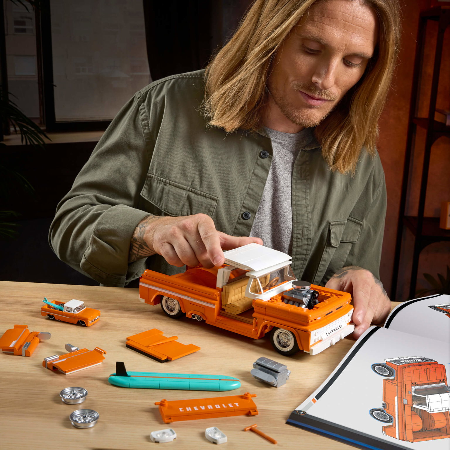 Konstruktorius Hot Wheels – Elite Chevy (JFT20) - 3