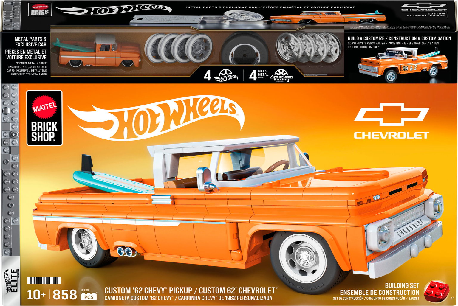 Konstruktorius Hot Wheels – Elite Chevy (JFT20) - 4