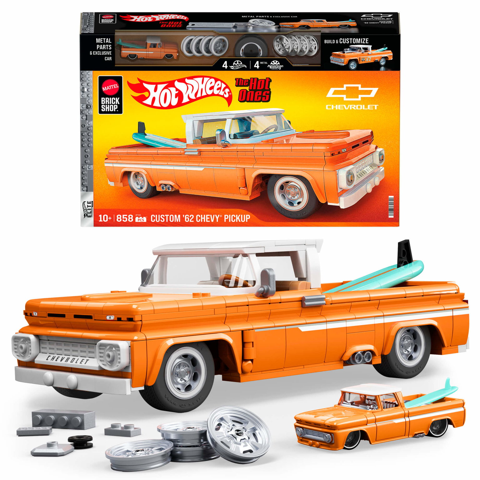 Konstruktorius Hot Wheels – Elite Chevy (JFT20)-0