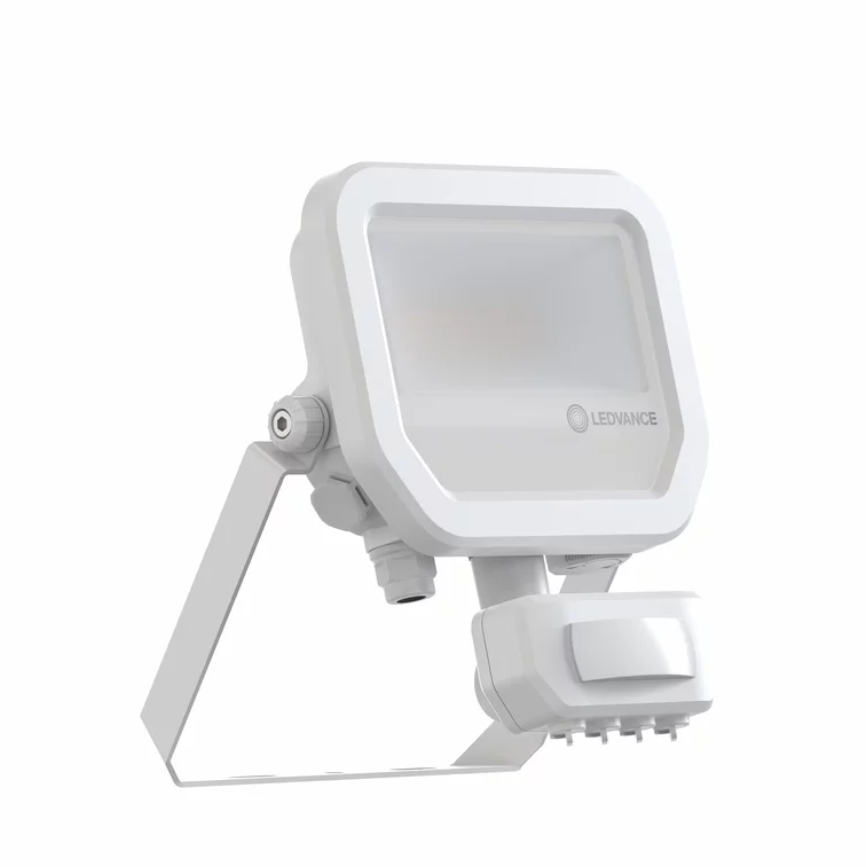 LED prožektorius LEDVANCE FL GEN4, IP66, 6/8W 4000K 850/1200lm su judesio davikliu, baltas-0
