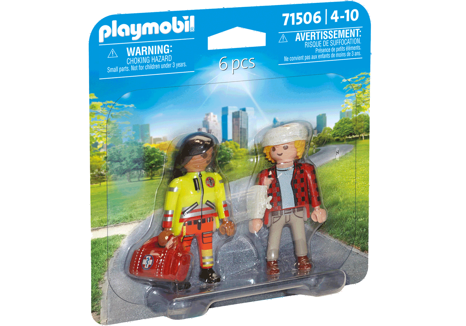 Paramedikas ir pacientas PLAYMOBIL DUOPACKS  71506 - 1