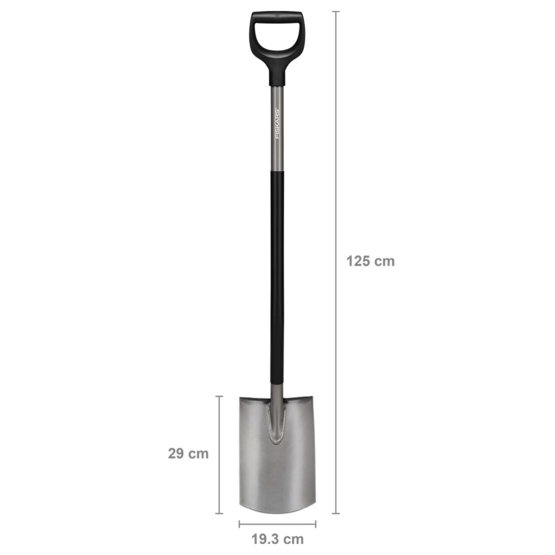 Kastuvas FISKARS ERGONOMIC, 125 cm, bukas, daržininko - 5