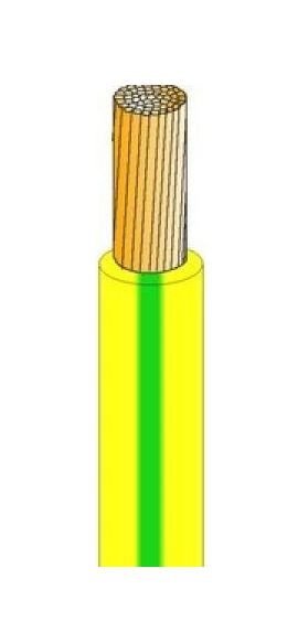 Instaliacinis kabelis H07V-K (PV3), 10 mm2, žalios ir geltonos sp., 100 m