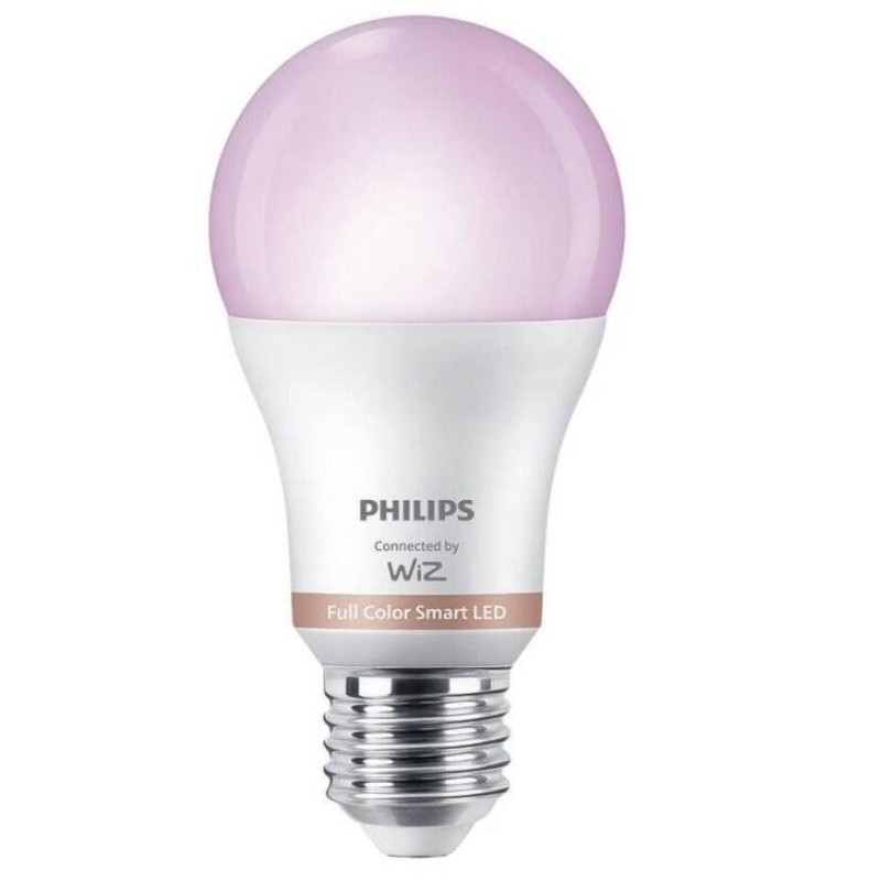 Išmanioji LED lemputė PHILIPS, E27, A60, 8,5W (=60W), 2200-6500K, 806lm, RGB, SMART + WiFi-0