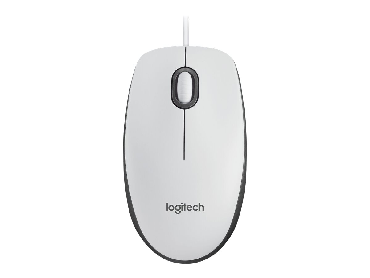 Kompiuterio pelė Logitech M100, balta - 1