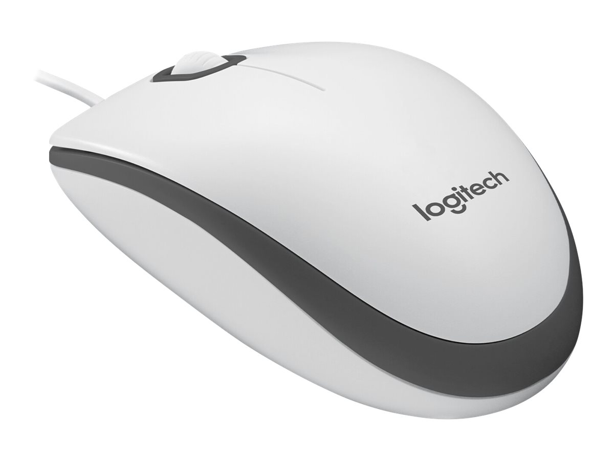 Kompiuterio pelė Logitech M100, balta-2