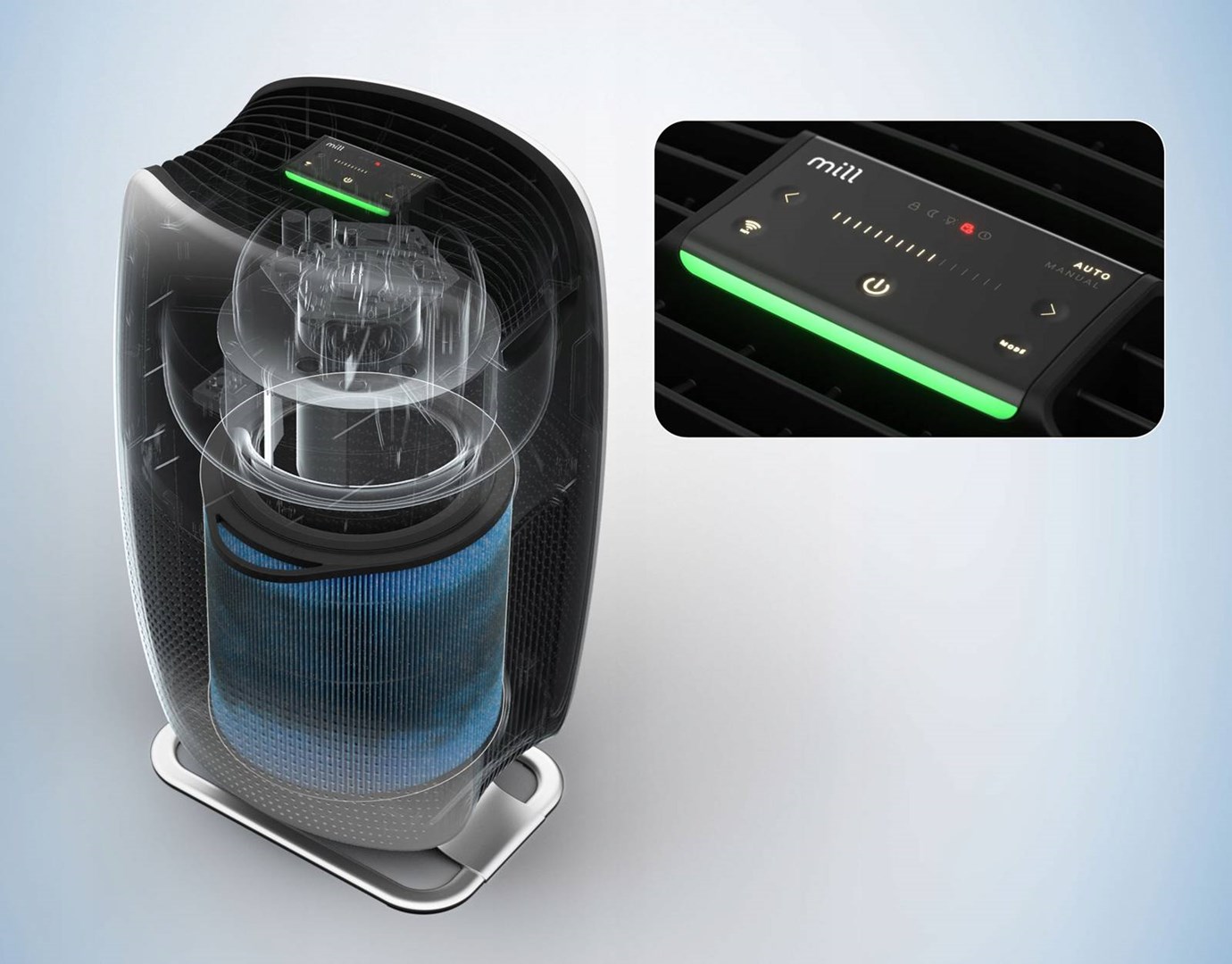 Oro valytuvo filtras MILL Silent Pro - 5