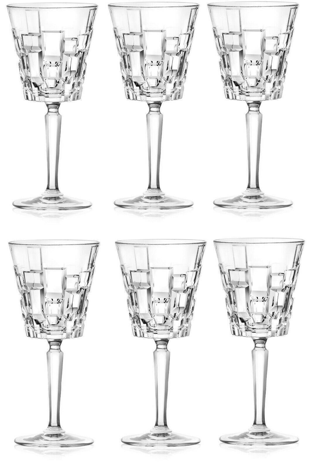 Krištolinės vyno taurės RCR ETNA, 6 vnt., 280 ml-1
