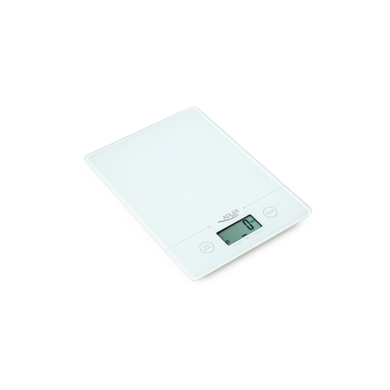 Elektroninės virtuvinės svarstyklės Adler AD 3138, baltos-0
