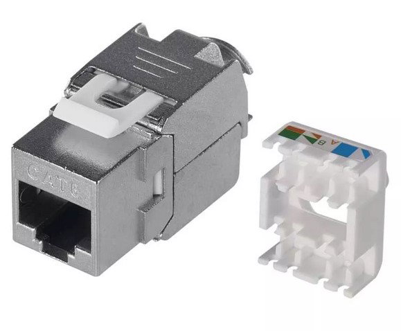Lizdas RJ45 FTP CAT6, 1 vnt.-0