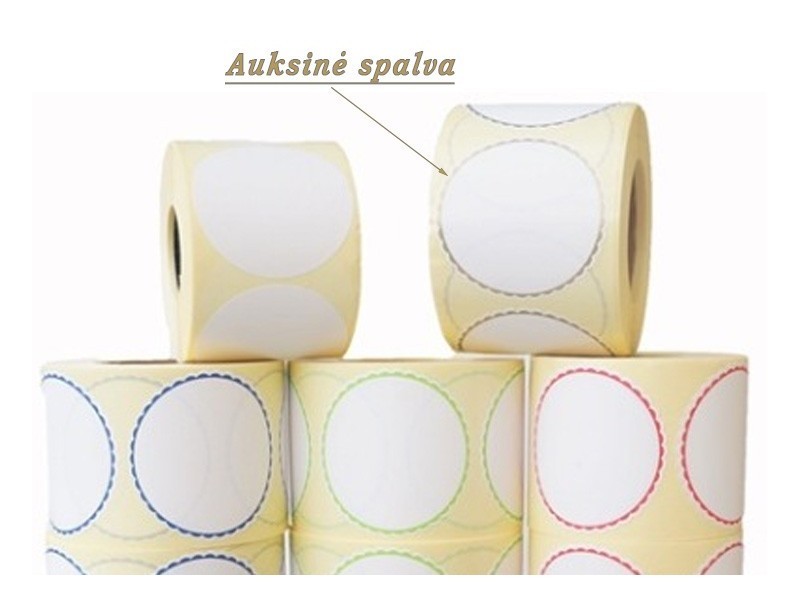 Lipdukai antspaudams 500 vnt.-0