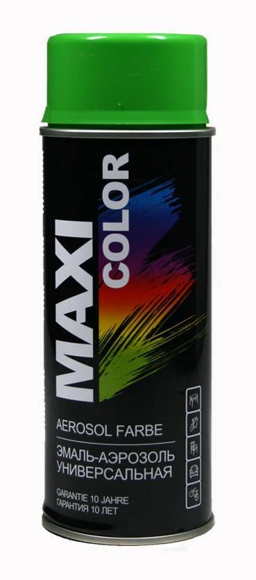 Purškiami dažai MAXI COLOR RAL6018, geltonai žalios sp., 400 ml