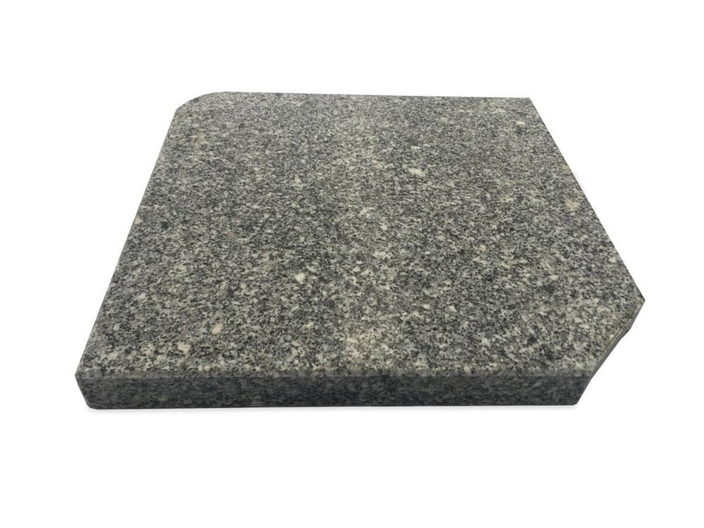 Pagrindas lauko skėčiui (1/4), granitas, 47x47x4 cm, 25 kg-1