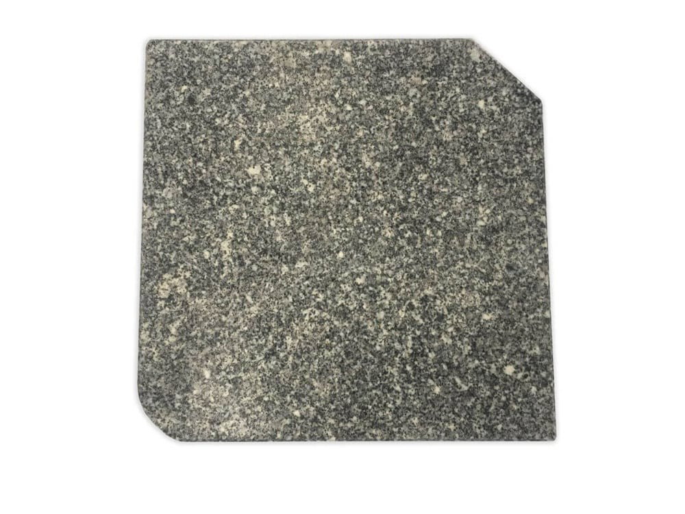 Pagrindas lauko skėčiui (1/4), granitas, 47x47x4 cm, 25 kg - 4