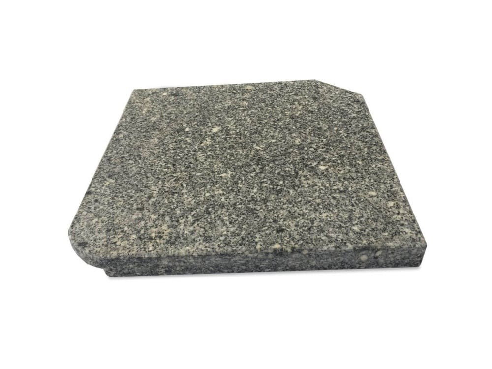 Pagrindas lauko skėčiui (1/4), granitas, 47x47x4 cm, 25 kg - 3