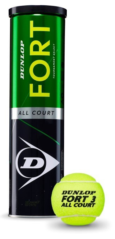Teniso kamuoliukai Dunlop FORT ALL COURT TS Premium 4-tin ITF - 3