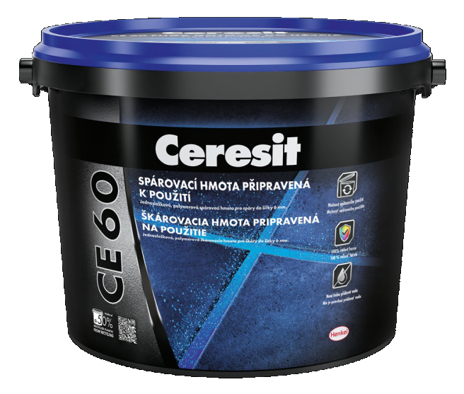 Plytelių siūlių glaistas CERESIT CE60, polimerinis, iki 6 mm, toffi, 2 kg-0