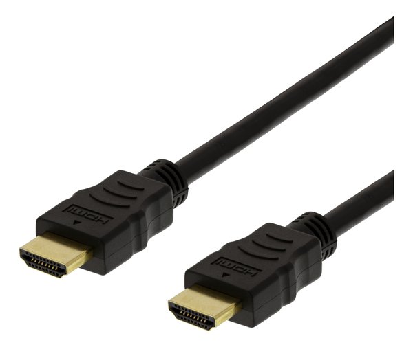 HDMI kabelis DELTACO HIGH-SPEED FLEX , 7m, 4K UHD, juodas