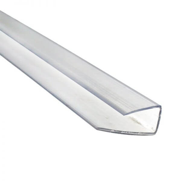 Polikarbonato užbaigimo profilis U formos, 6 x 2100 mm-1