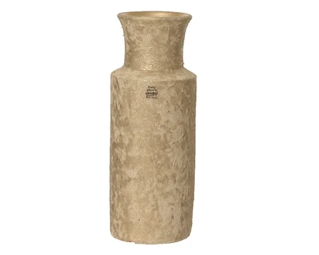 Keraminė vaza TERRACOTTA, auksinės sp., 15 x 40 cm-0