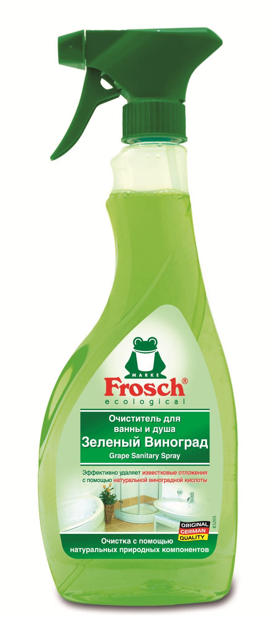 Dušo kabinos ir vonios valiklis FROSCH, 500 ml-0