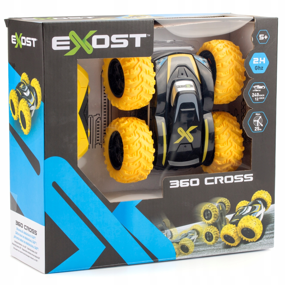 Radijo bangomis valdoma mašinėlė SILV EXOST 1:18, 360 CROSS-1