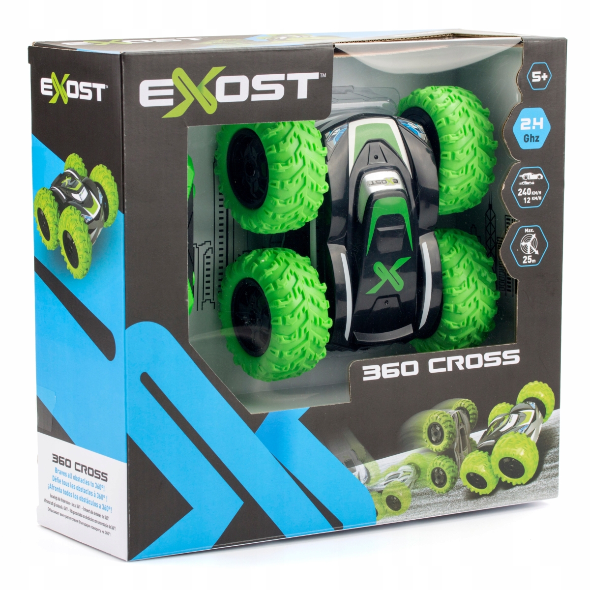 Radijo bangomis valdoma mašinėlė SILV EXOST 1:18, 360 CROSS - 4