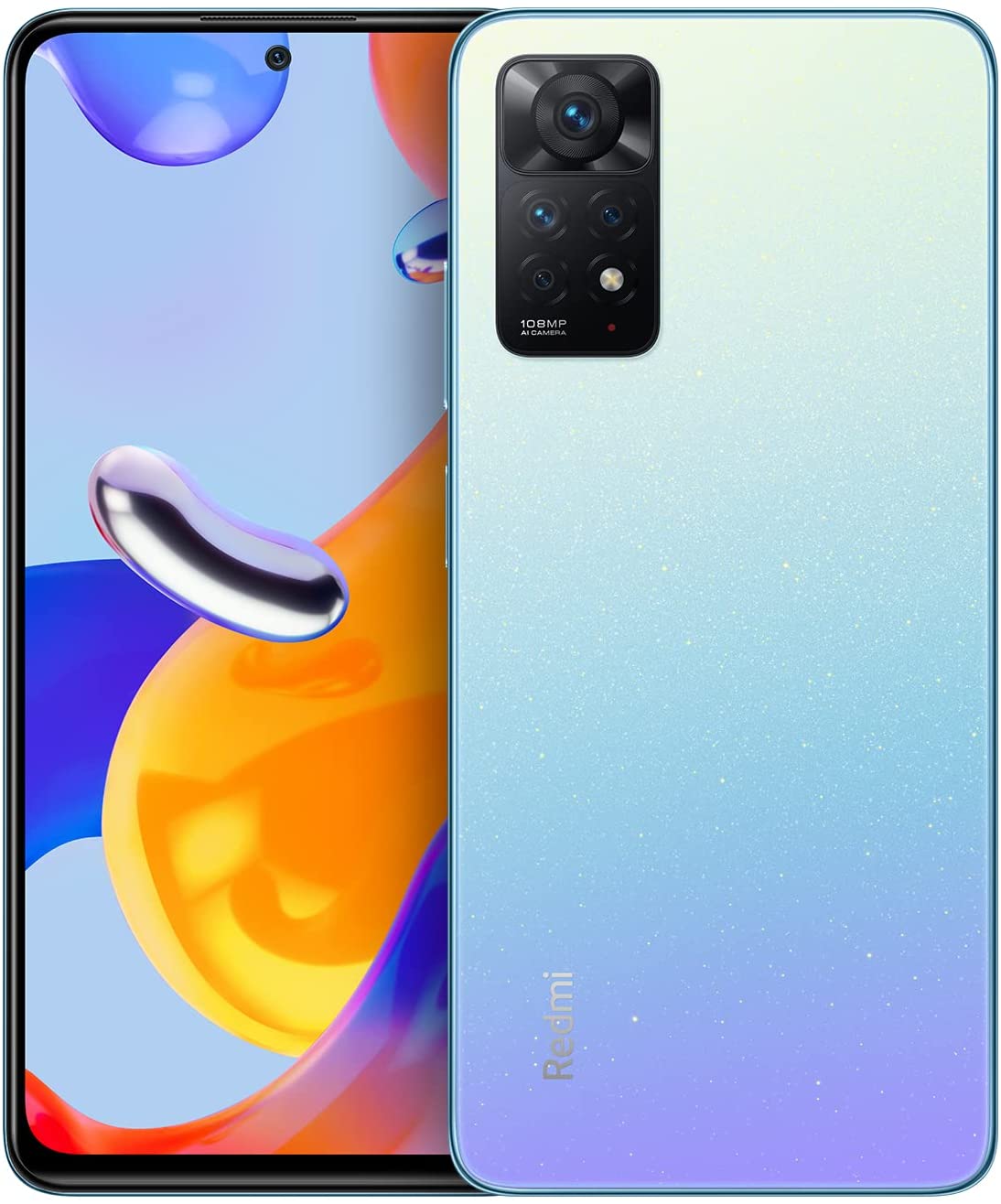 Mobilusis telefonas Xiaomi Redmi Note 11 Pro, šviesiai mėlynas, 6GB/128GB