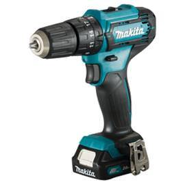 Akumuliatorinis smūginis gręžtuvas MAKITA HP333DWAE, 12 V, 2 x 2,0 Ah - 1