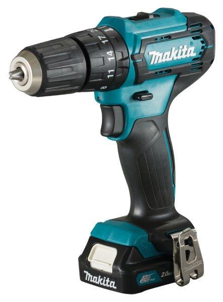 Akumuliatorinis smūginis gręžtuvas MAKITA HP333DWAE, 12 V, 2 x 2,0 Ah - 2