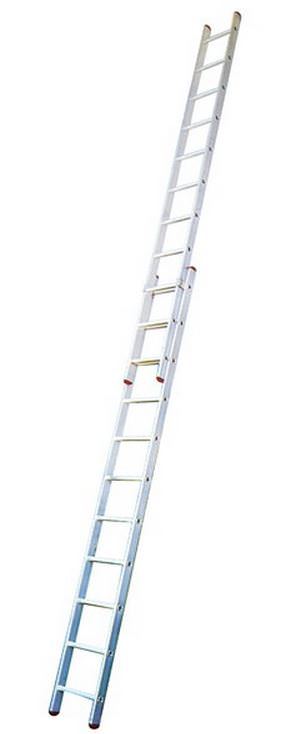 Kopėčios KRAUSE Corda, 2 x 9, aliumininės, universalios, maks. darbinis aukštis - 500 cm-0