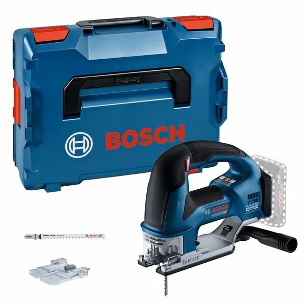 Akumuliatorinis siaurapjūklis BOSCH PRO GST 18V-155 BC solo, 18V (be akum., su L-BOXX)-0