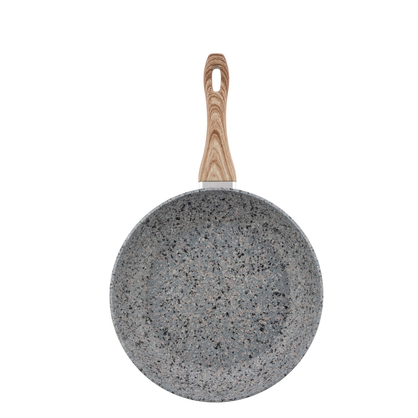 Keptuvė UNIWELL GREY, tinka ir indukcinei, 24 cm-1