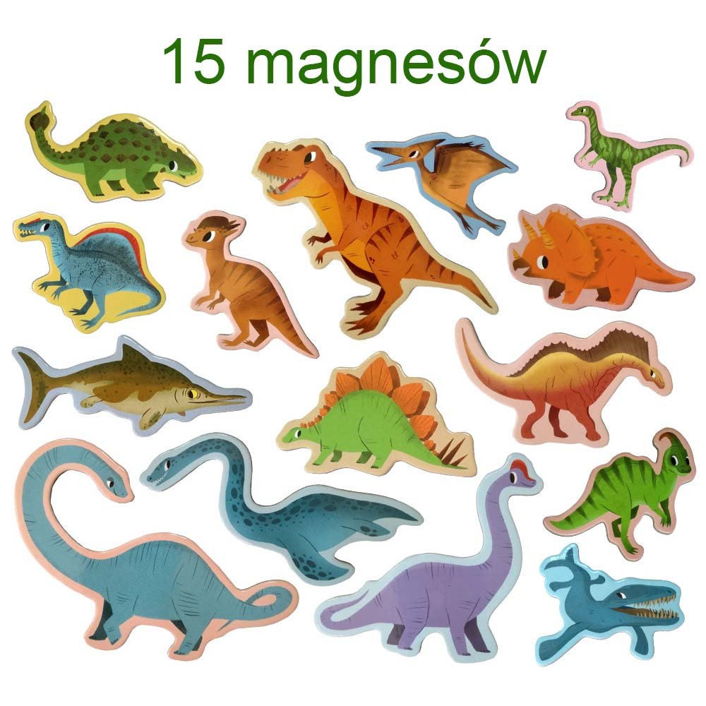 Magnetų rinkinys Big Dinosaurs - 4