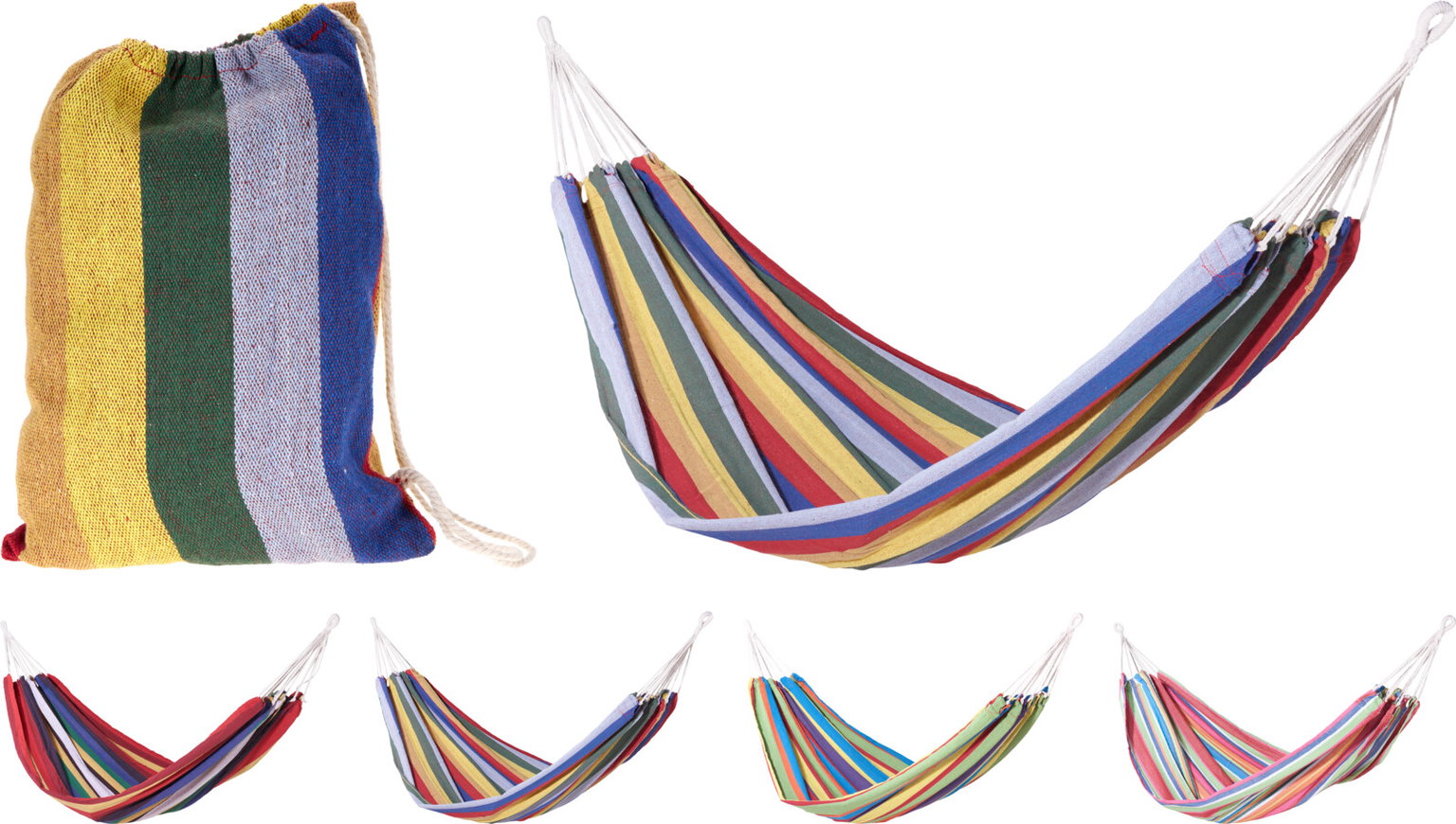 Hamakas, 200 × 100 cm, įvairių sp.-0