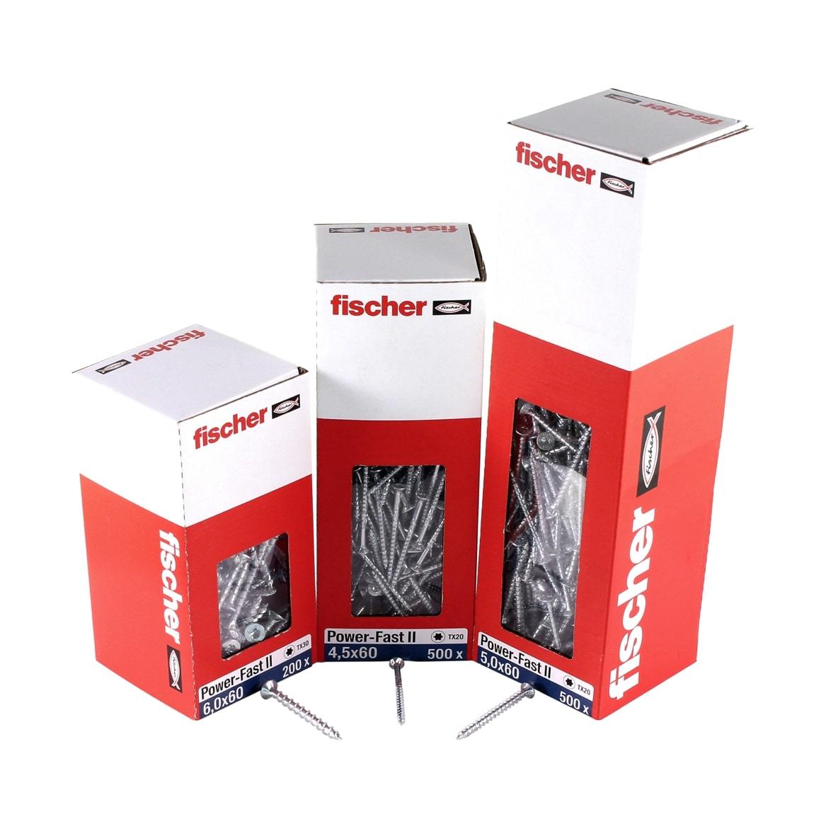 Medsraigčiai TORX 5,0x70 balti 100 - 3