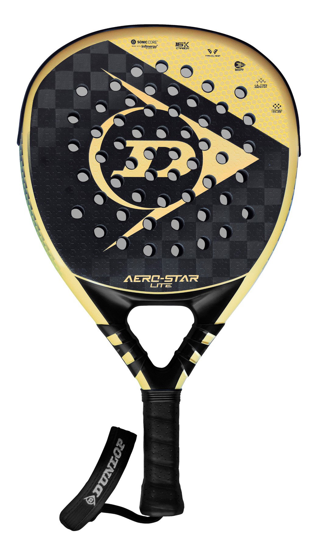 Padelio raketė Dunlop AERO-STAR LITE 16K - ermitazas.lt