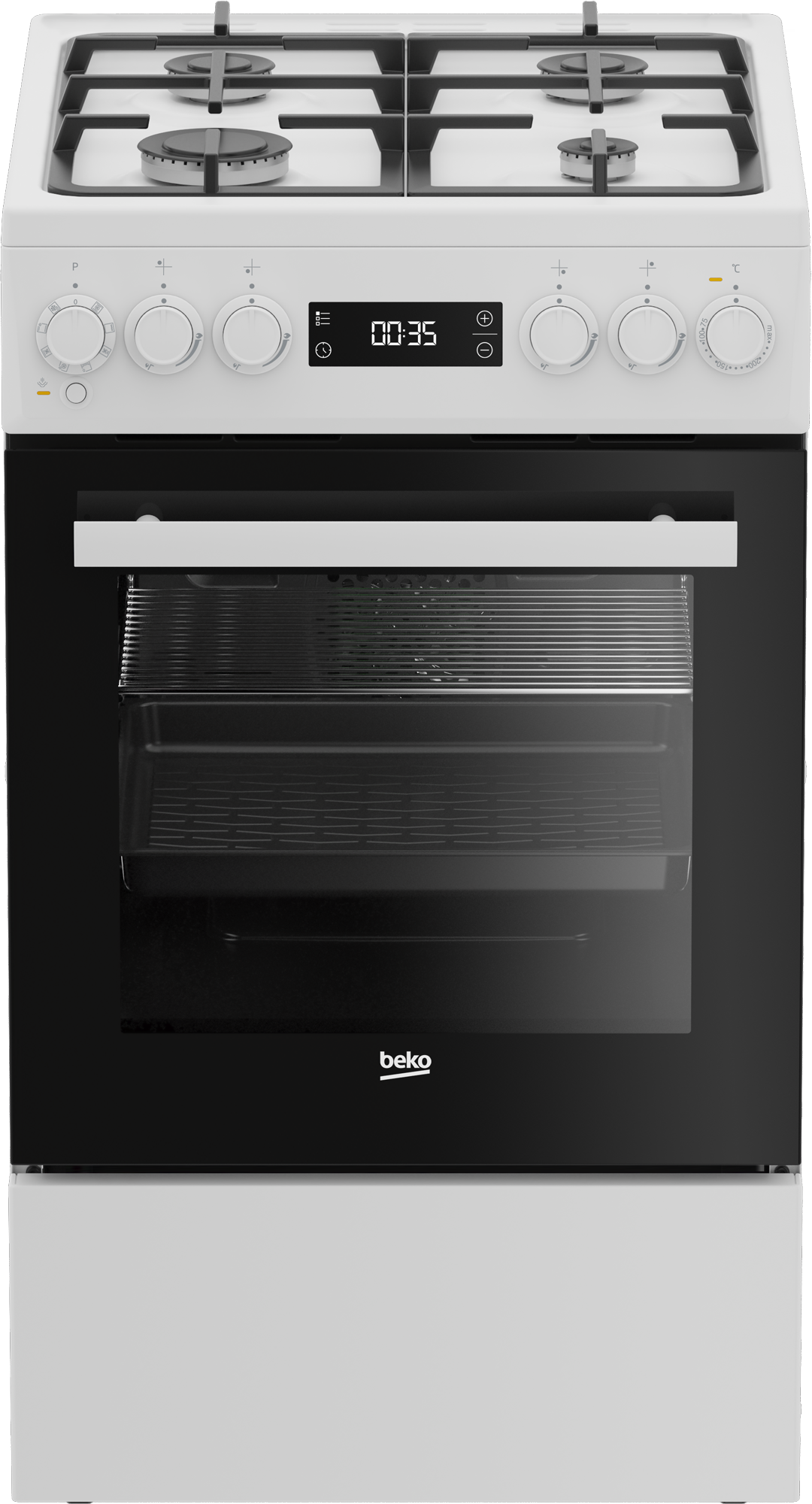 Dujinė viryklė su elektrine orkaite Beko FSM51339DWDS - 1