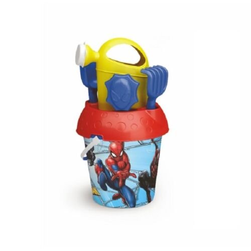 Smėlio žaislų rinkinys, su kibirėliu ir laistytuvu CIAO Spider-man, 18 cm