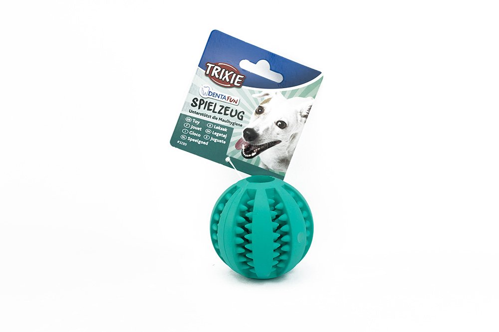 Žaislas šuniui DENTAfun beisbolo kamuolys (mėtų kvapo) 7cm - 2