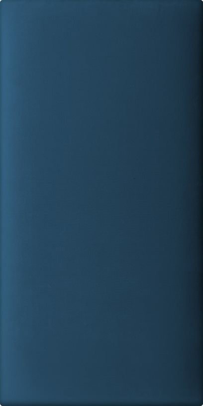 Minkštos tekstilinės sienų dangos SOFTI 30x60, mėlynos spalvos