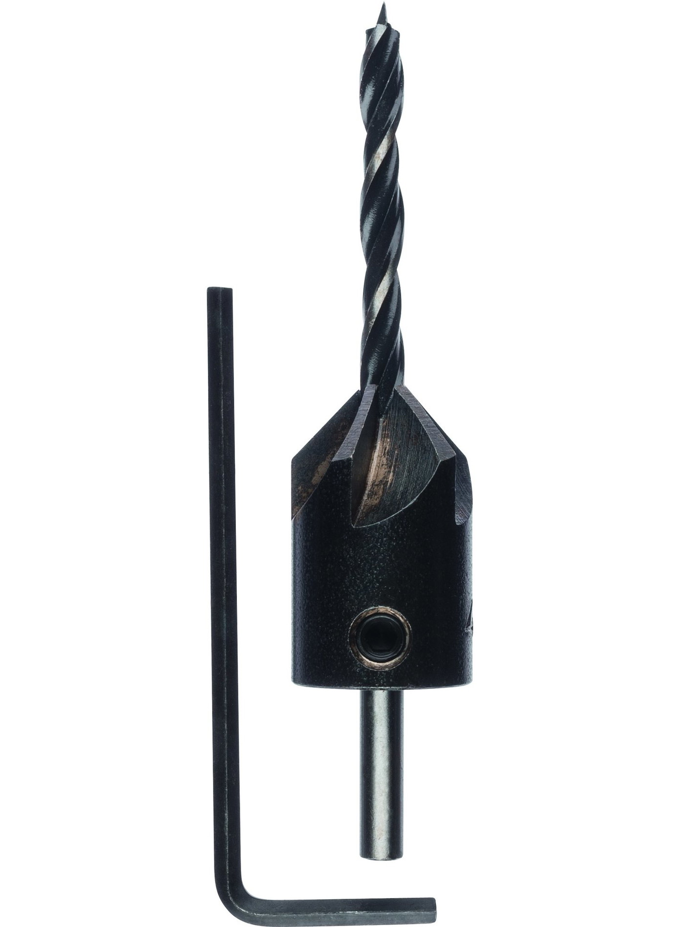 Medžio grąžtas BOSCH, su 90 laipsnių gilintuvu, 4 mm - 2