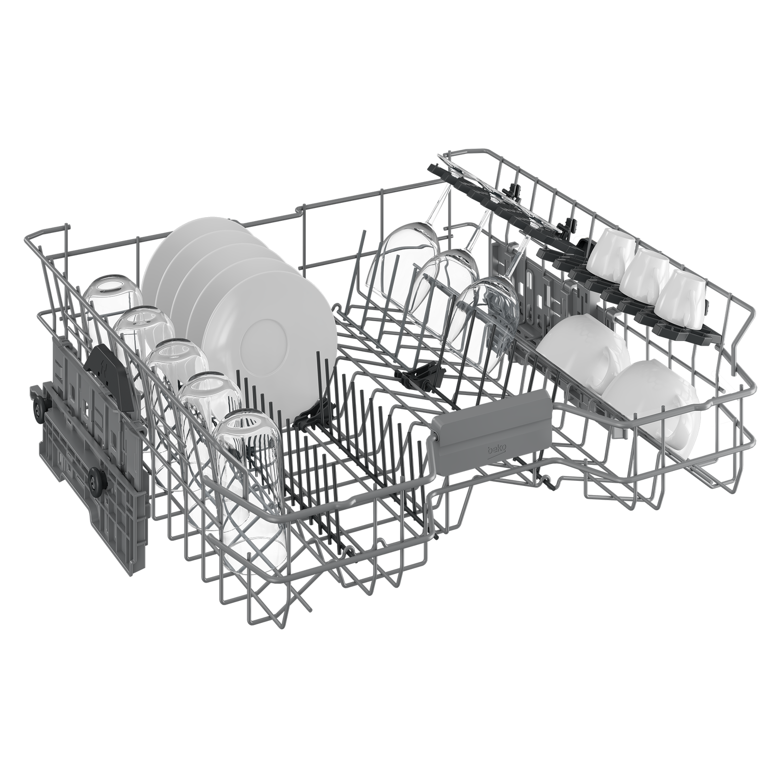 Pastatoma indaplovė BEKO BDFN26530W - 5