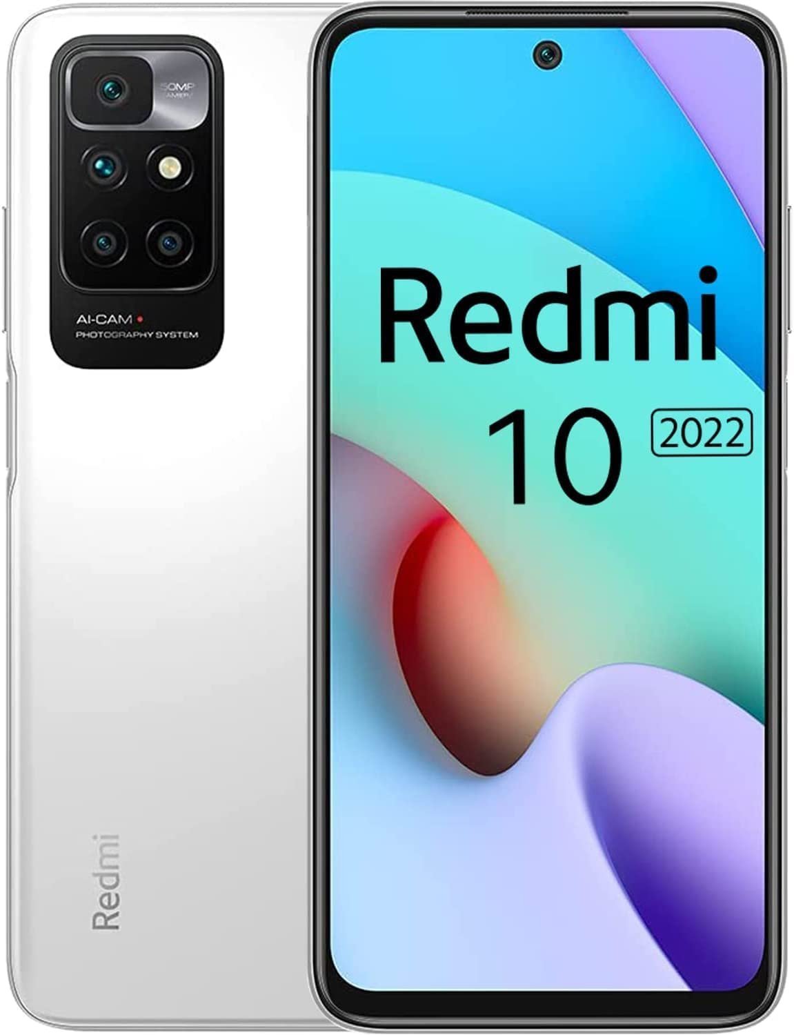 Mobilusis telefonas Xiaomi Redmi 10 2022 Dual 4+128GB pebble white